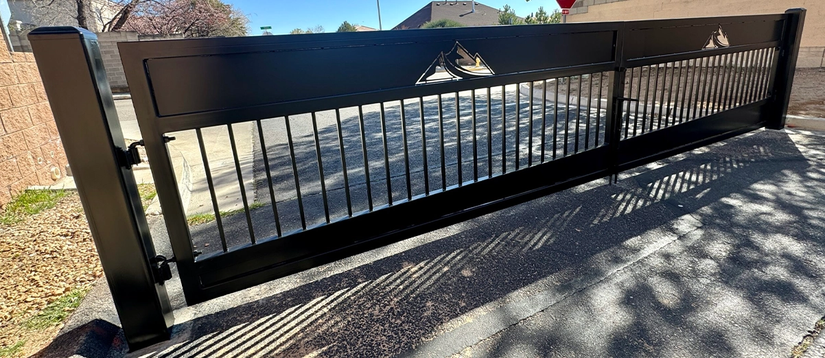 double gate installation